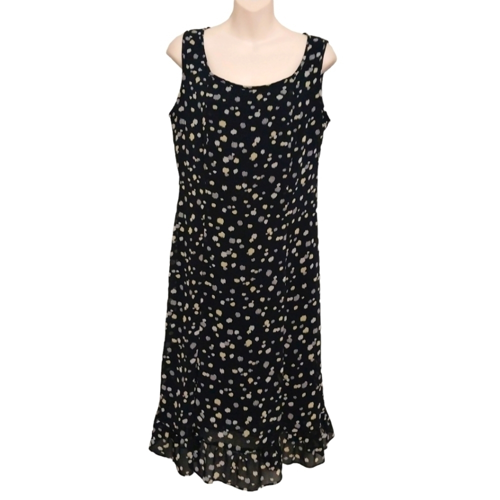 🔵BOGO FREE🔵 Studio I Sleveless Dress w Ruffled Hem  Sz 8